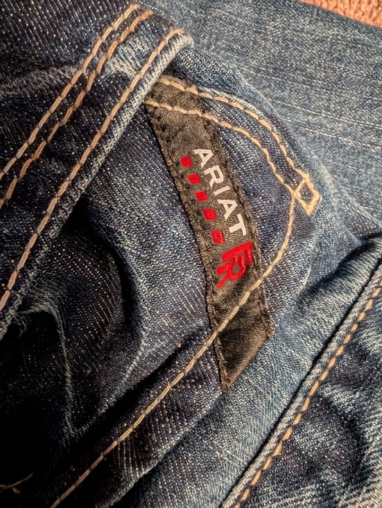 Men's Ariat FR M4 Relaxed Boot Jeans Size 40x30 - Picture 5 of 12